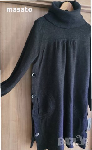 VERO MODA - дълъг пуловер/рокля с голяма яка