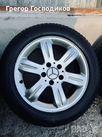 Комплект джанти с гуми 205/55/16 – без удари и заварки, снимка 4 - Гуми и джанти - 54031034
