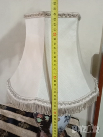 Винтидж настолна лампа, снимка 6 - Полилеи - 52503415