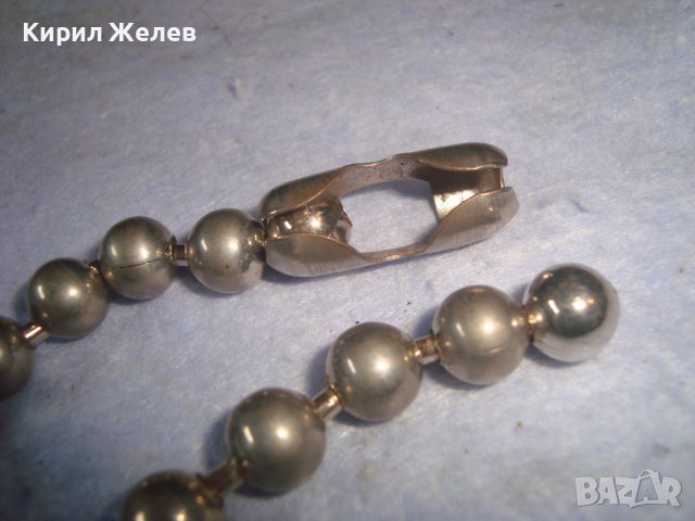 ИНТЕРЕСНА СТАРА СРЕБРИСТА МОДНА ТОПЧЕСТА АРТ ГРИВНА 28017, снимка 8 - Гривни - 37076142