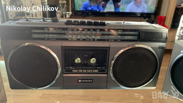 Касетофони 3 бр Шарп и Хитачи, снимка 4 - Радиокасетофони, транзистори - 52613148