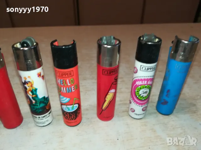 CLIPPER ЛОТ 4-КОЛЕКЦИОНЕРСКИ ЗАПАЛКИ 10БР 2312241241, снимка 11 - Колекции - 48441166