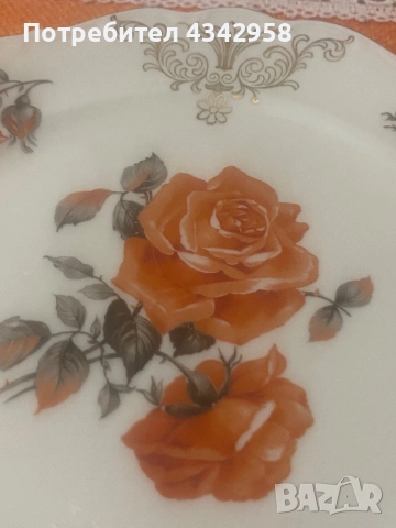 Schumann.1960-1970г. Порцеланова чиния. , снимка 8 - Антикварни и старинни предмети - 52382829