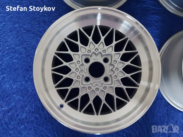 BBS RA215 7x15 ET13 ББС РА215 7х15 ЕТ13 BMW e30 4x100 Vw Golf 2 GTI 4х100, снимка 2 - Гуми и джанти - 56076544