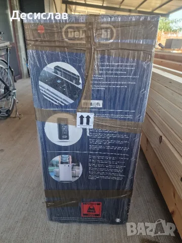 Мобилен климатик Delonghi pinguino, снимка 5 - Климатици - 55970462