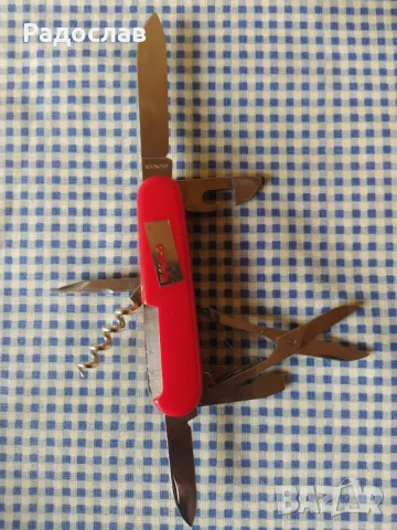 старо джобно ножче Victorinox Economy, снимка 5 - Ножове - 49957978