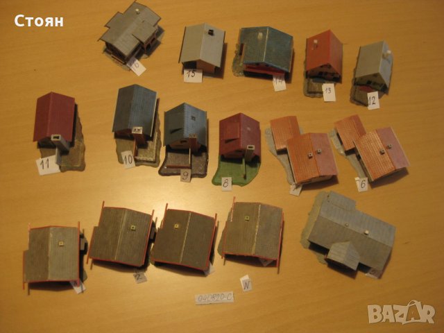 Сгради за Макет в Мащаб Z, 1:220,  употребявани № 040820 - C, снимка 2 - Колекции - 29683419