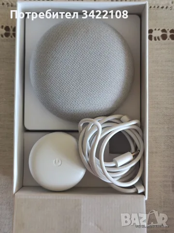 Google Nest Mini 2nd Gen – Smart Speaker – нов, с кутия, снимка 2 - Смарт домашни устройства (Smart Home) - 56172739
