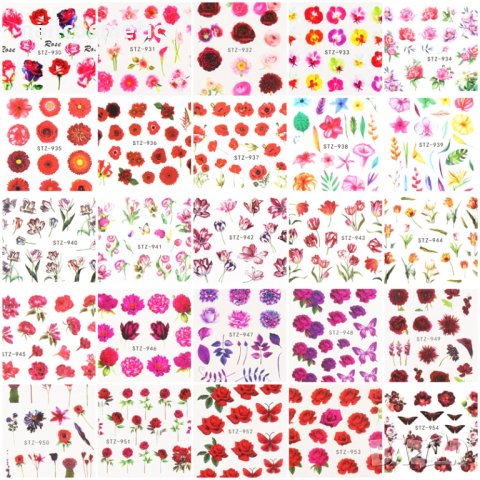 Водни стикери за маникюр, снимка 10 - Продукти за маникюр - 19002069