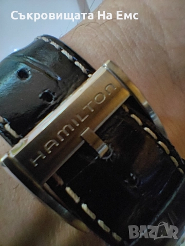 Hamilton Automatic Ehronograph Eta Valjoux 7750, снимка 2 - Мъжки - 52946141