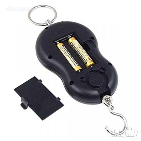 1914 Преносим електронен кантар с кука електронна везна до 50кг, снимка 6 - Друга електроника - 31704827