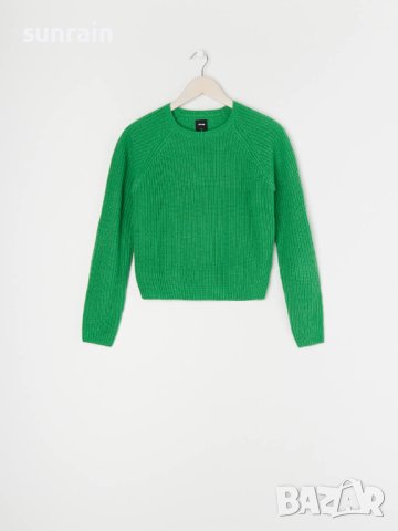 дамски зелен пуловер , снимка 3 - Блузи с дълъг ръкав и пуловери - 42417537