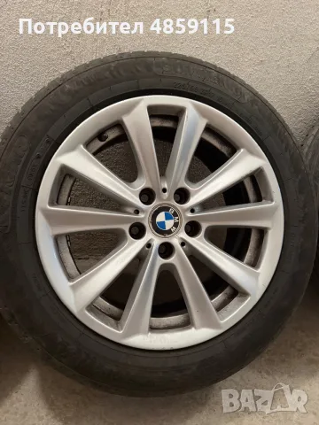 17 bmw 5x120 72,6 с чисто нови гуми, снимка 3 - Гуми и джанти - 56112733