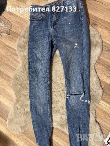 Дамски дънки - ХС размер, снимка 9 - Дънки - 53063238