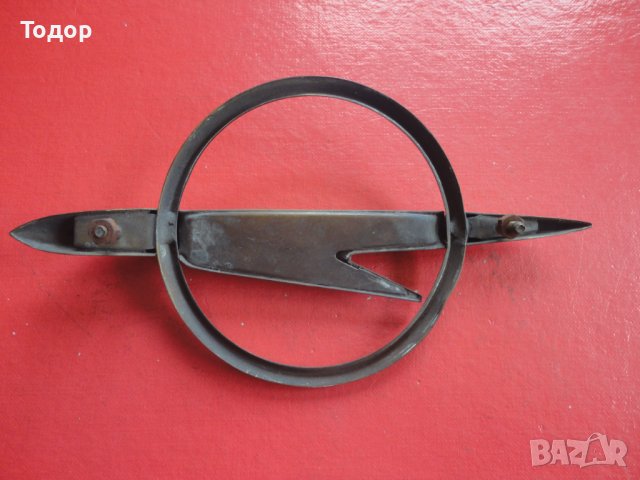 Голяма антична автомобилна емблема лого табела 3, снимка 4 - Колекции - 39942011