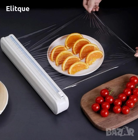 Поставка за домакинско фолио с резец, снимка 5 - Аксесоари за кухня - 52898172