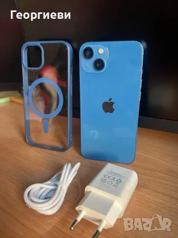 iPhone 13 128GB Син с нова Оригинална батерия 
