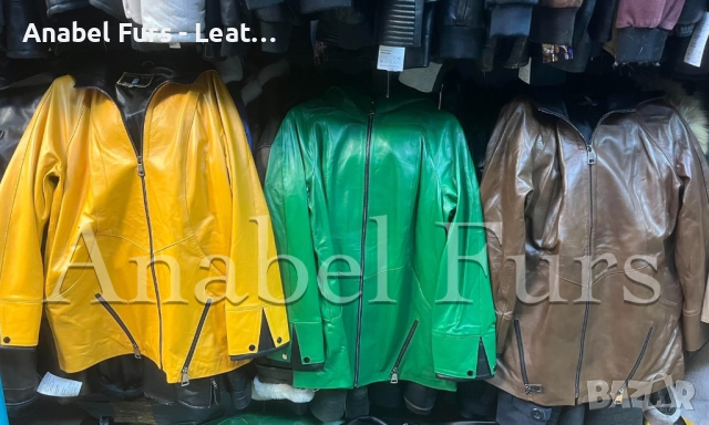 Дамски якета от естествена кожа, снимка 15 - Якета - 44802521