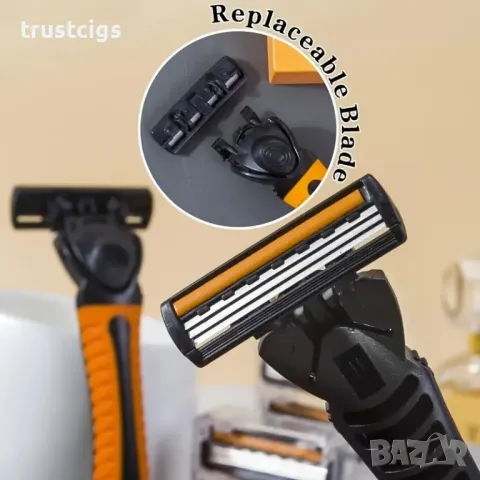 Резервни ножчета 12 броя с три остриета