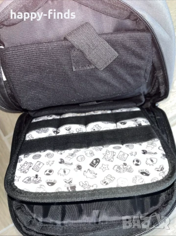 Геймърска раница Super Mario за Nintendo DS в червено и сиво, отлично състояние, снимка 3 - Аксесоари - 50543676