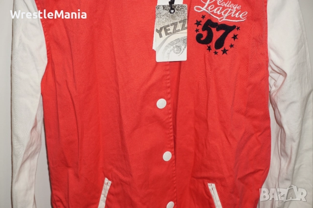 Дамско Колежанско Яке Yezz College League Since 1957 Размер M, снимка 3 - Якета - 52178671