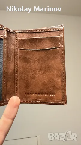 Tommy Hilfiger мъжко портомоне RFID, снимка 5 - Портфейли, портмонета - 56399835