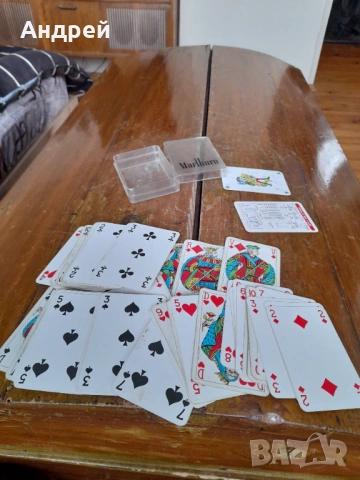 Стари карти за игра Marlboro #3, снимка 2 - Други ценни предмети - 54057379