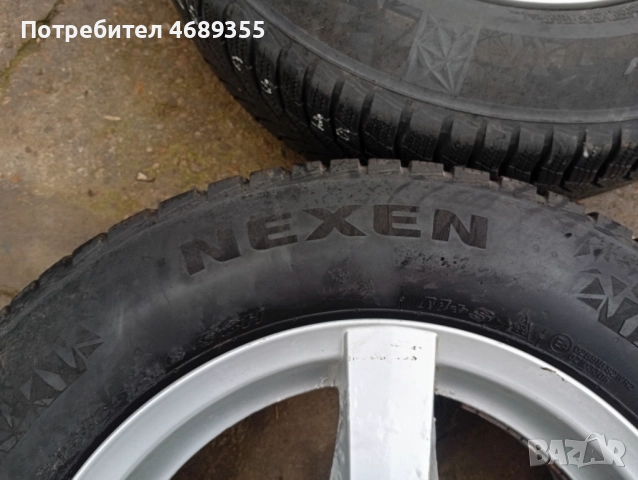 Продавам лети джанти 16-ки със зимни гуми , снимка 6 - Гуми и джанти - 52881510