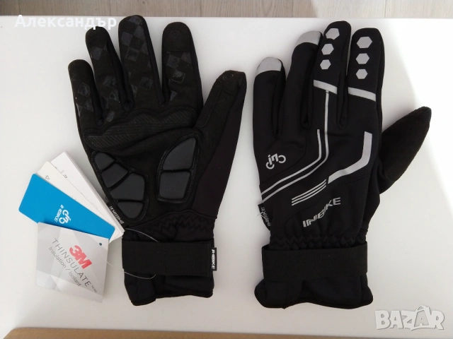 Ръкавици INBIKE за мотор/велосипед/MTB с водоустойчива мембрана,топлоизолация и поларена подплата,XL, снимка 8 - Ръкавици - 54175149