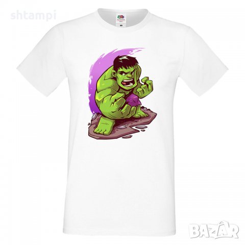 Мъжка тениска Marvel Hulk Игра,Изненада,Подарък,Геймър,, снимка 5 - Тениски - 36790635