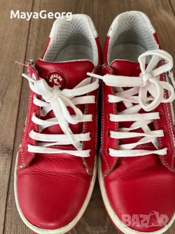 Детски анатомични обувки естествена кожа 32 номер, снимка 5 - Детски маратонки - 49450255