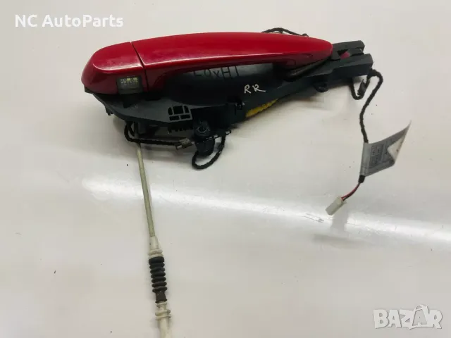 Дръжка за задна дясна врата ОРИГИНАЛНА за BMW БМВ 3та серия Е90 Е91 Червена 2008, снимка 2 - Части - 47853963