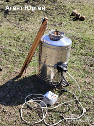 Казан за ракия на ток  с медна ректификационна колона , снимка 4 - Други машини и части - 54125945