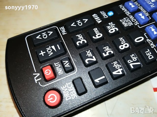 SOLD-PANASONIC BLU-RAY DISC RECORDER REMOTE-FRANCE 2707221351, снимка 6 - Дистанционни - 37514076