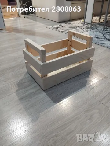 Декоративна щайга, снимка 4 - Декорация за дома - 47942472