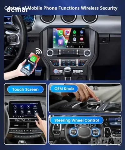 Безжичен CarPlay/Android Auto адаптер за кола (Wireless Carplay), снимка 5 - Аксесоари и консумативи - 55850048