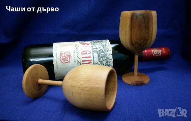 Дървени чаши.Чаши от дърво.Сувенири от дърво., снимка 2 - Дърводелски услуги - 35219522