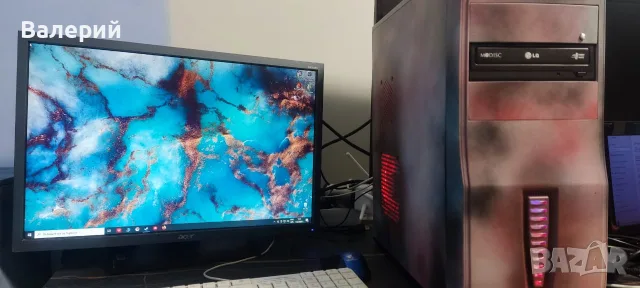 Надежден уникален кастъм компютър от Red Team за обучение и игри (Пълен Комплект)