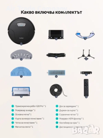 Прахосмукачка робот Honiture G20 Pro, снимка 3 - Прахосмукачки - 51758988