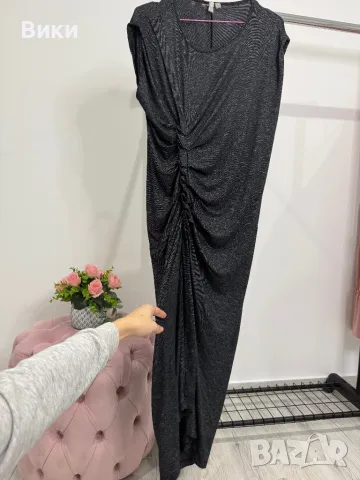 Красива дълга рокля в размер М-L, снимка 7 - Рокли - 48587512