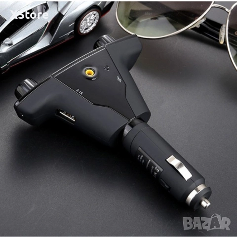 Многофункционален предавател за кола, Bluetooth плейър, mp3, зарядно, снимка 12 - Аксесоари и консумативи - 52458514