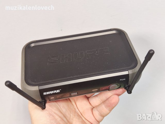 Shure PGX4 P6 /702 - 720 MHz/ mic receiver - приемник за безжичен микофон, снимка 2 - Микрофони - 35238021