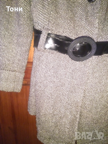 Дамско Вълнено Зимно Топло Палто М, снимка 10 - Палта, манта - 52069433