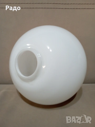 Стъклен абажур. Стъкло за лампа. Чашка за полилей, снимка 4 - Други - 53923277