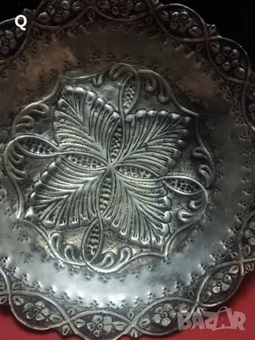 Стара сребърена купа, снимка 4 - Антикварни и старинни предмети - 50367734