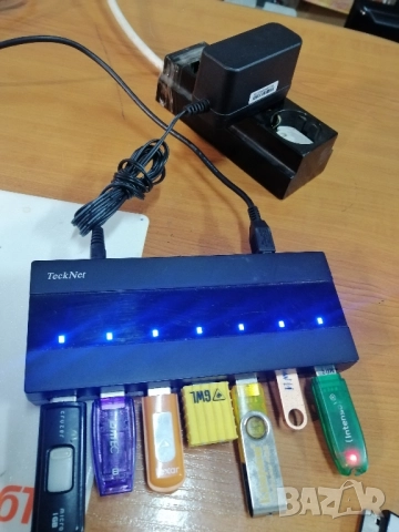 7 портов USB 3.0 HUB, снимка 6 - Друга електроника - 52164091