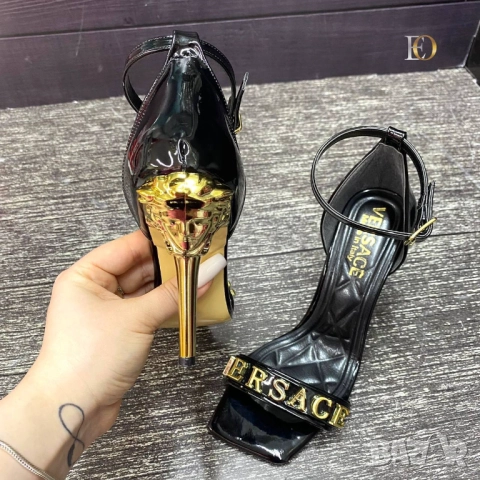 сандали на ток versace, снимка 4 - Сандали - 51458580
