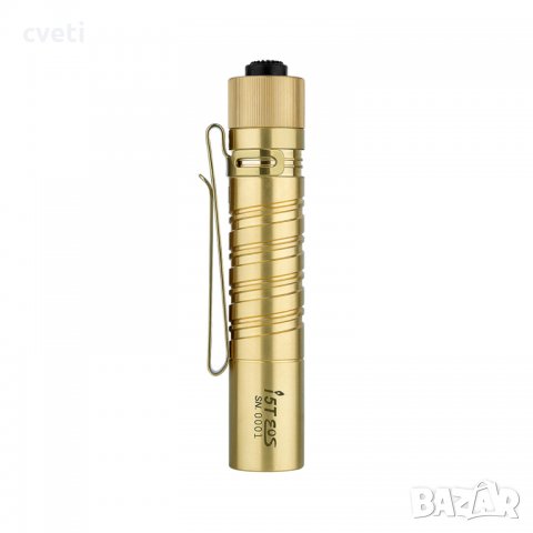 Olight i5T EOS 300lm месинг (brass) лимитирана серия, снимка 3 - Къмпинг осветление - 31642686