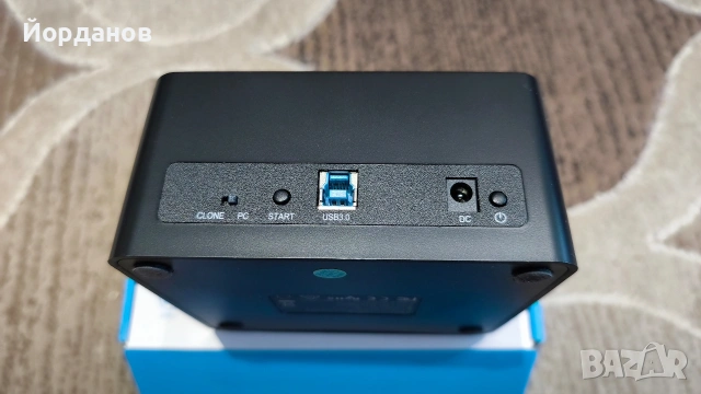 Док Станция ORICO 2.5 / 3.5 inch 2 Bay USB3.0 1 to 1 Clone Hard Drive Dock, снимка 3 - Други - 54320270