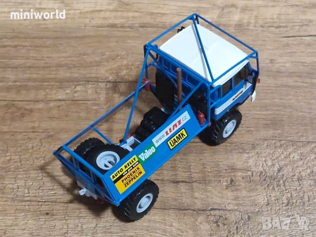 Skoda LIAZ 111.80 Truck Trial Rally - мащаб 1:43 ма DeAgostini моделът е нов в блистер, снимка 8 - Колекции - 52360615